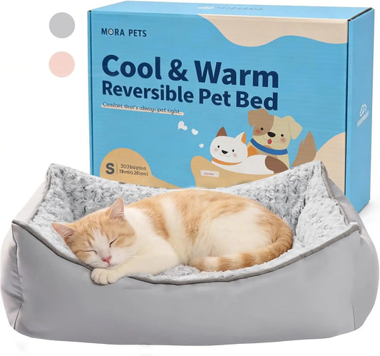2-In-1 Cooling & Warming Pet Bed